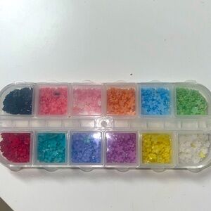 Flower nail charms 3D